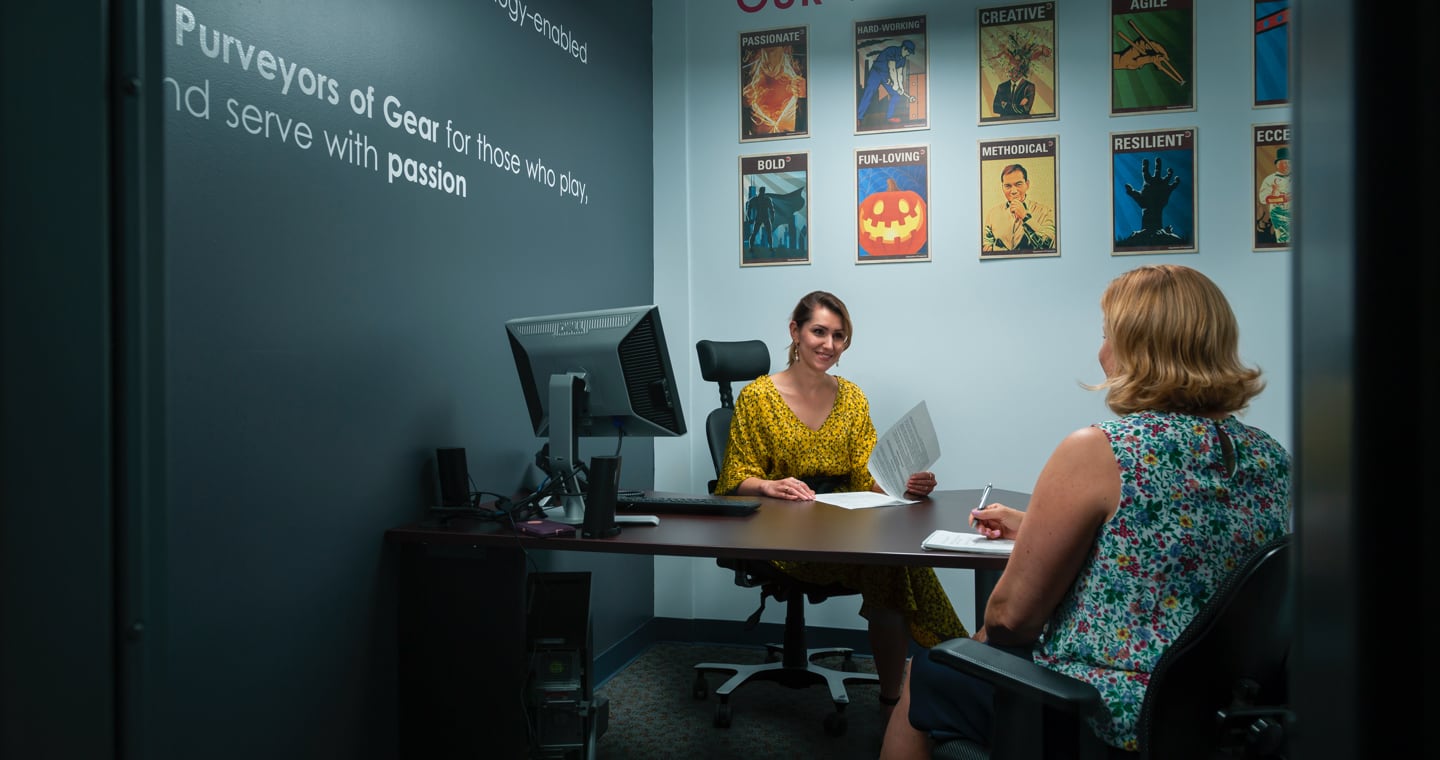 Careers 3 Interview Meeting in an Office
