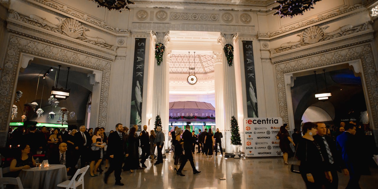 Company Holiday Gala at the Shedd Aquarium