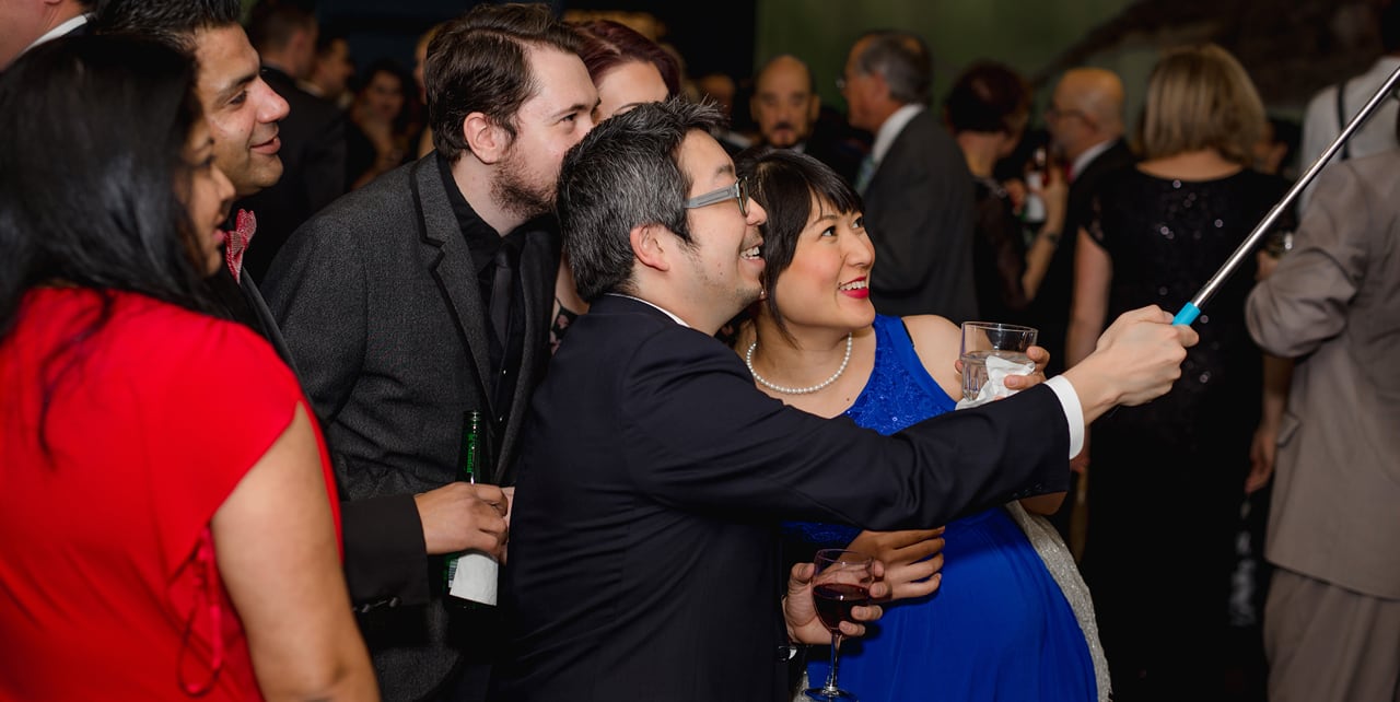 Group Photo at the Company Holiday Gala